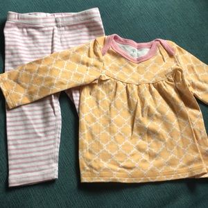 6 for $20 Pink & Orange Set, Size 9 Months